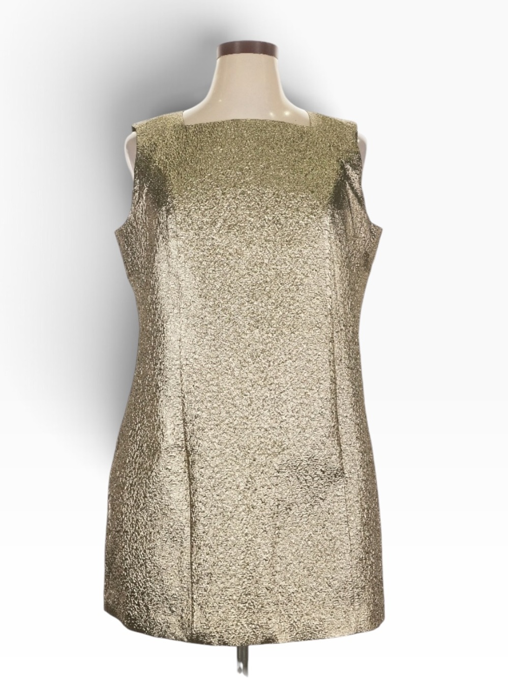Abercrombie & Fitch Gold Cocktail Dress Size XL